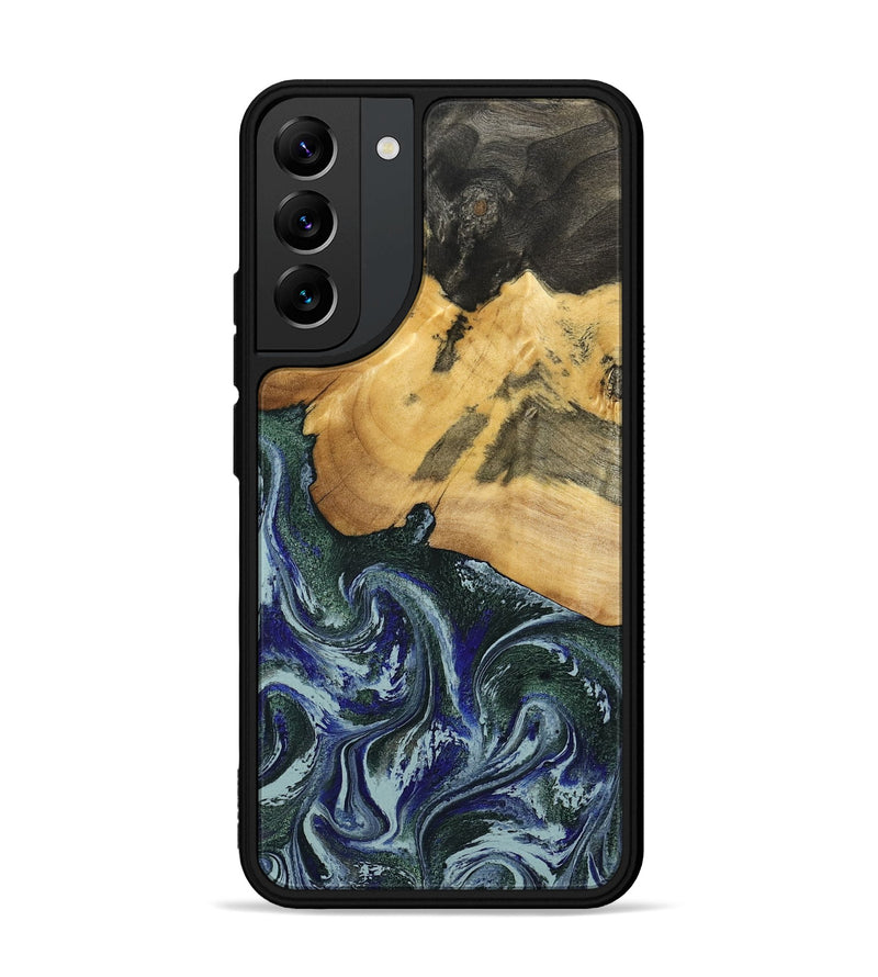 Galaxy S22 Plus Wood Phone Case - Leann (Green, 795360)