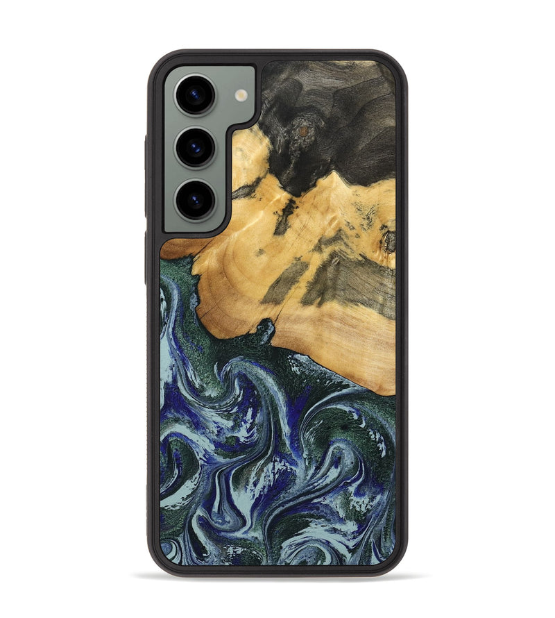 Galaxy S23 Plus Wood Phone Case - Leann (Green, 795360)