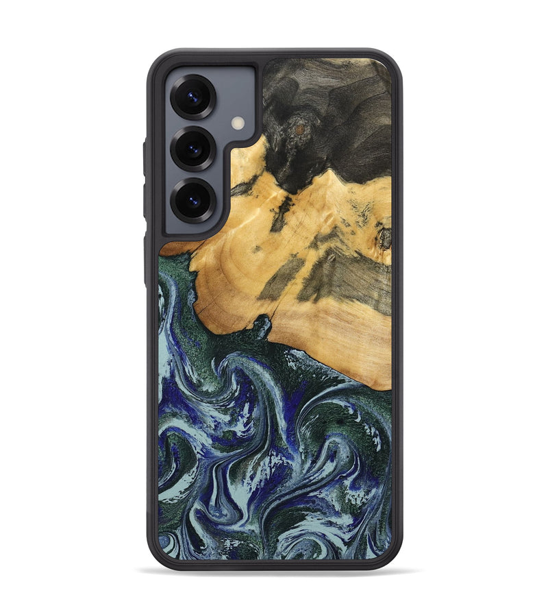 Galaxy S25 Plus Wood Phone Case - Leann (Green, 795360)