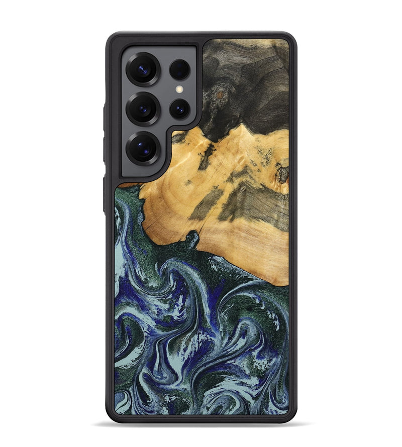 Galaxy S25 Ultra Wood Phone Case - Leann (Green, 795360)