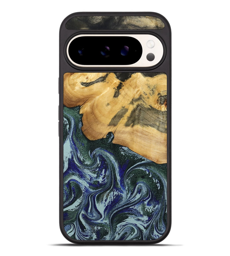 Pixel 9 Pro XL Wood Phone Case - Leann (Green, 795360)