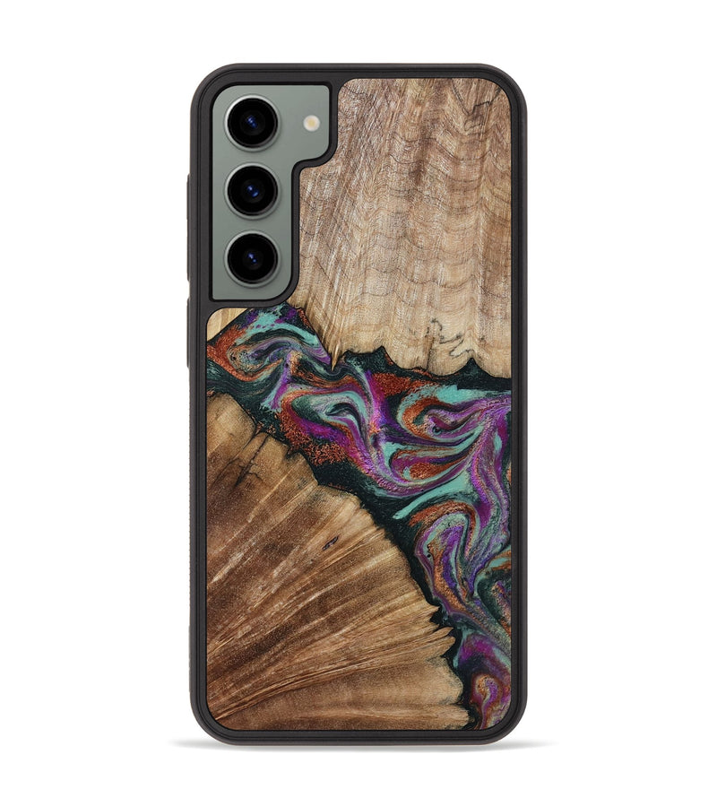 Galaxy S23 Plus Wood Phone Case - Lamar (Green, 795362)