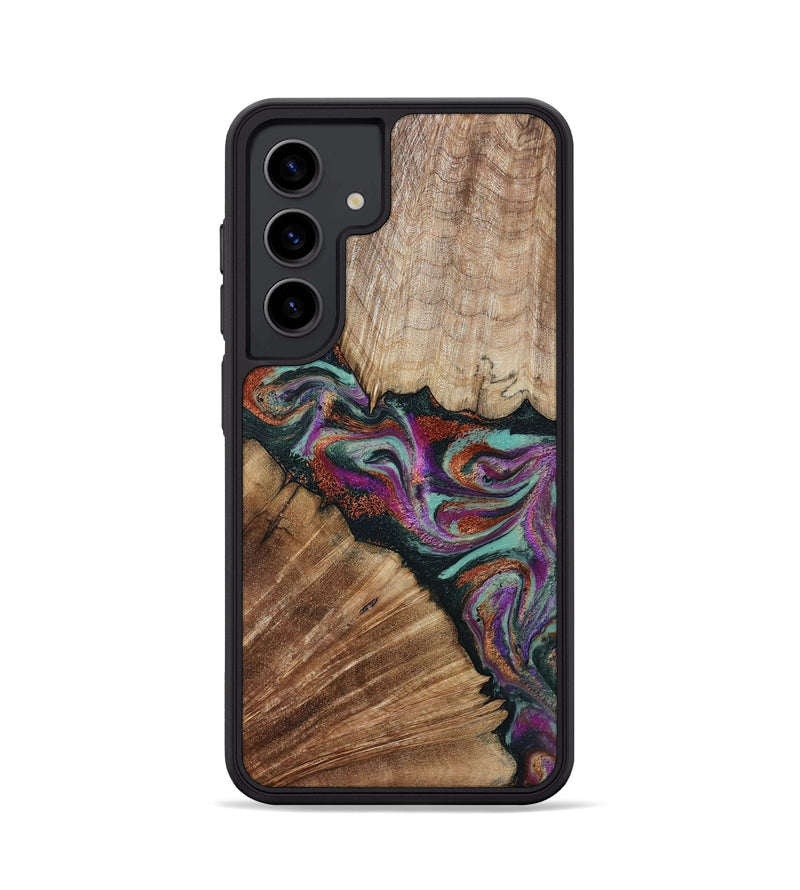 Galaxy S24 Wood Phone Case - Lamar (Green, 795362)