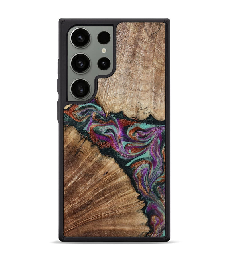 Galaxy S24 Ultra Wood Phone Case - Lamar (Green, 795362)
