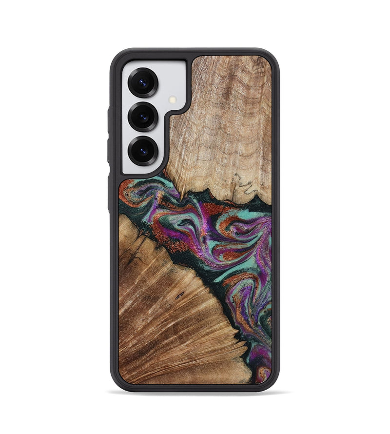 Galaxy S25 Wood Phone Case - Lamar (Green, 795362)