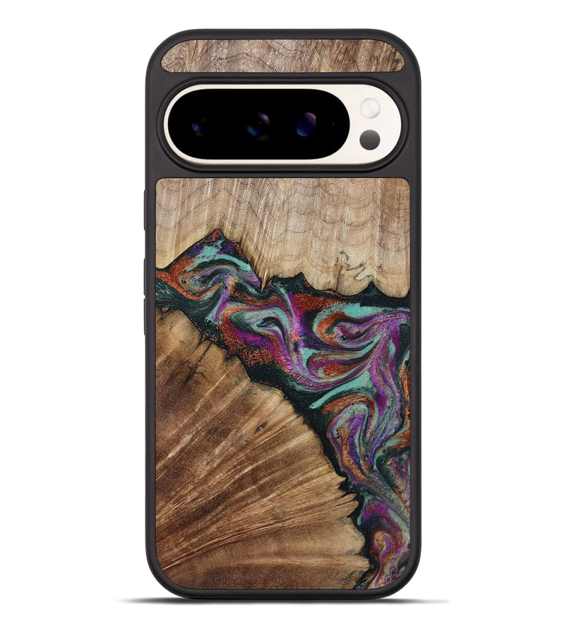 Pixel 9 Pro XL Wood Phone Case - Lamar (Green, 795362)