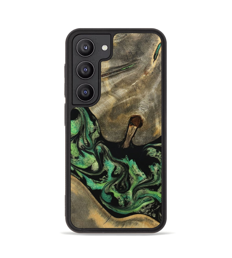 Galaxy S23 Wood Phone Case - Marjory (Green, 795374)