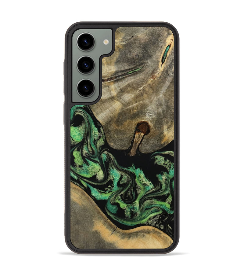 Galaxy S23 Plus Wood Phone Case - Marjory (Green, 795374)