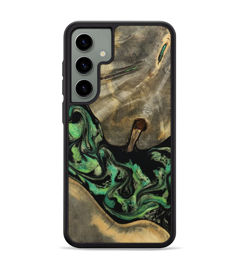 Galaxy S24 Plus Wood Phone Case - Marjory (Green, 795374)