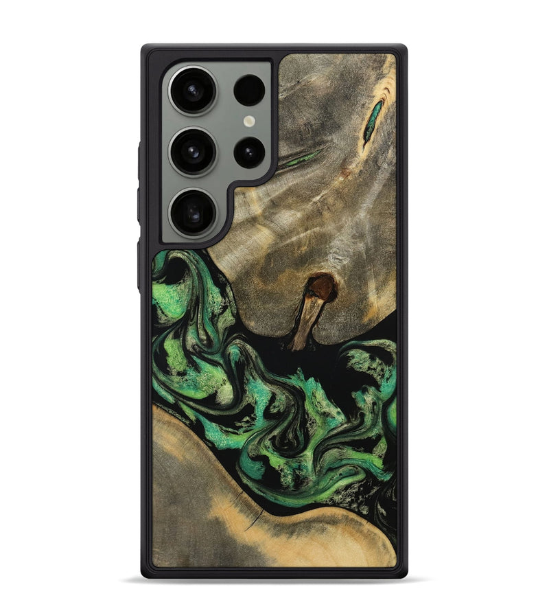 Galaxy S24 Ultra Wood Phone Case - Marjory (Green, 795374)