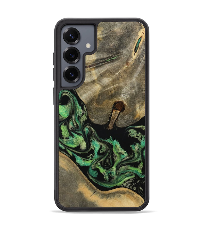 Galaxy S25 Plus Wood Phone Case - Marjory (Green, 795374)