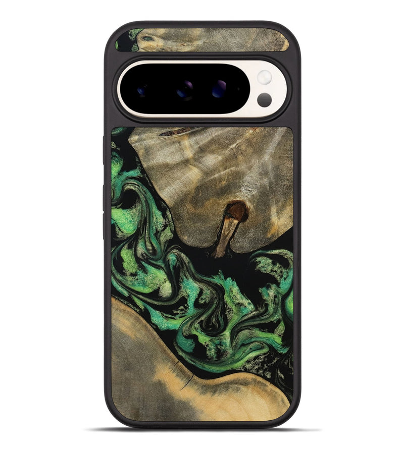 Pixel 9 Pro XL Wood Phone Case - Marjory (Green, 795374)