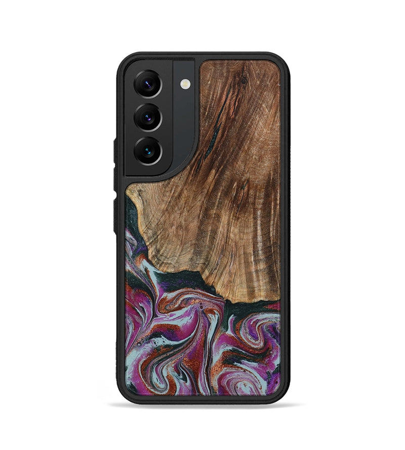 Galaxy S22 Wood Phone Case - Ulysses (Green, 795380)