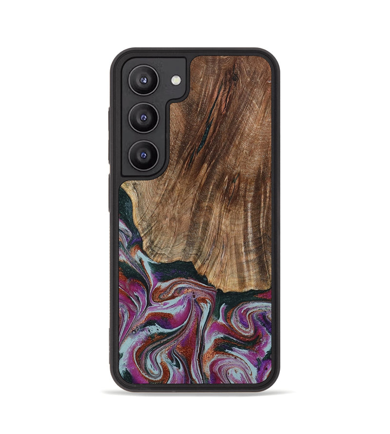 Galaxy S23 Wood Phone Case - Ulysses (Green, 795380)