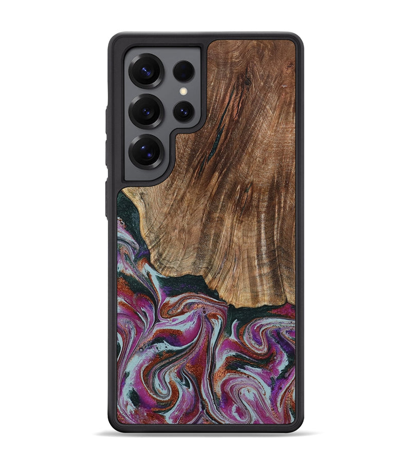 Galaxy S25 Ultra Wood Phone Case - Ulysses (Green, 795380)