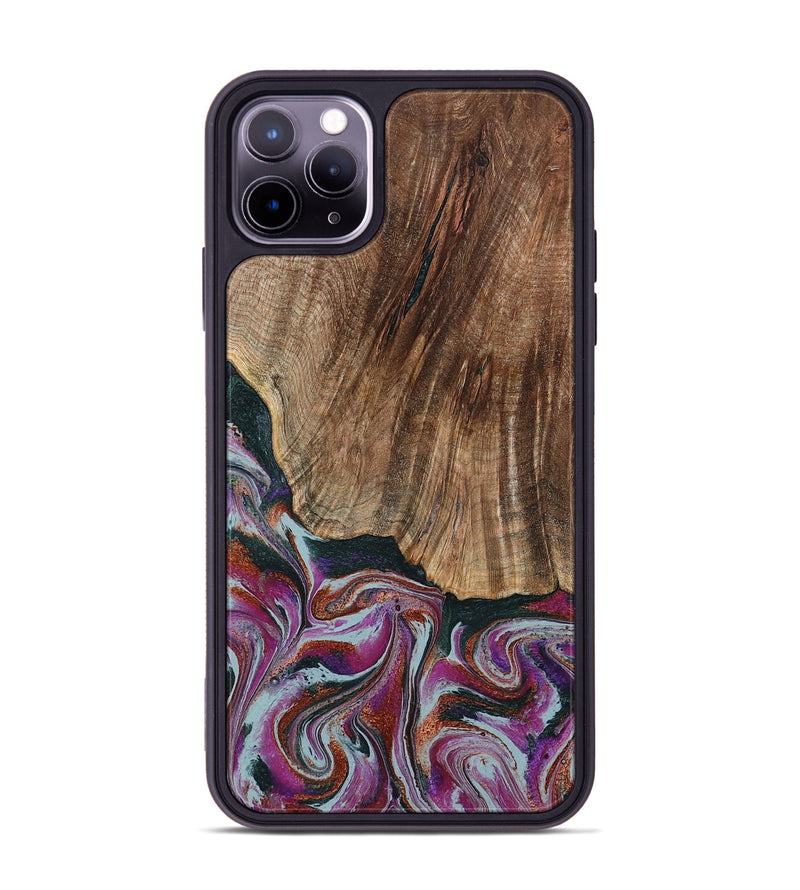 iPhone 11 Pro Max Wood Phone Case - Ulysses (Green, 795380)