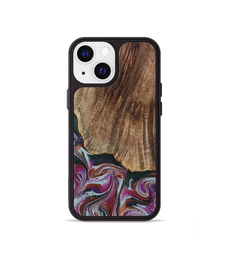 iPhone 13 mini Wood Phone Case - Ulysses (Green, 795380)