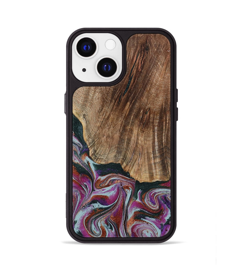 iPhone 13 Wood Phone Case - Ulysses (Green, 795380)