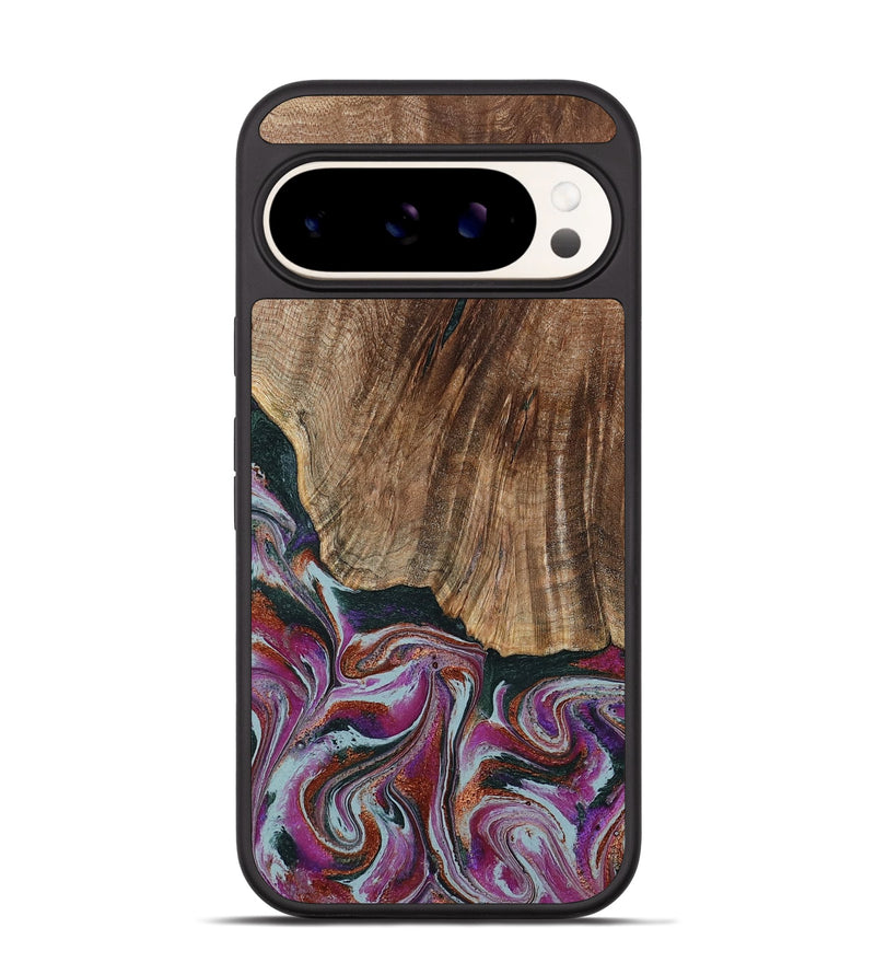 Pixel 9 Pro Wood Phone Case - Ulysses (Green, 795380)