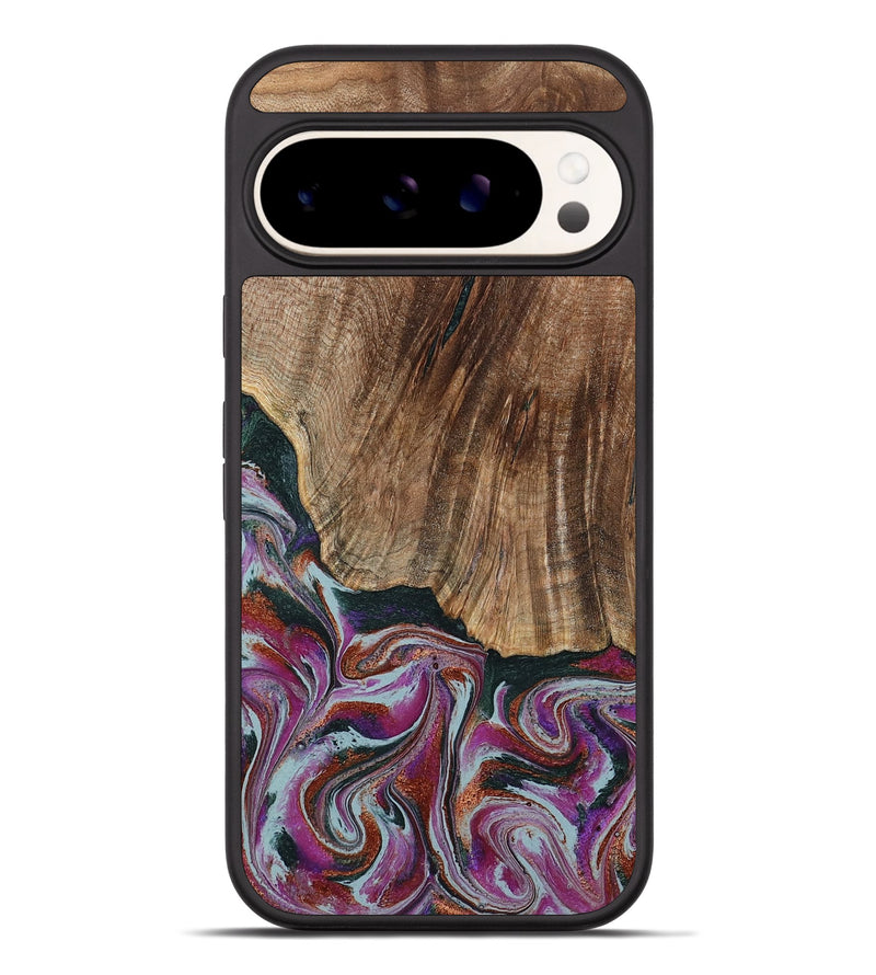 Pixel 9 Pro XL Wood Phone Case - Ulysses (Green, 795380)