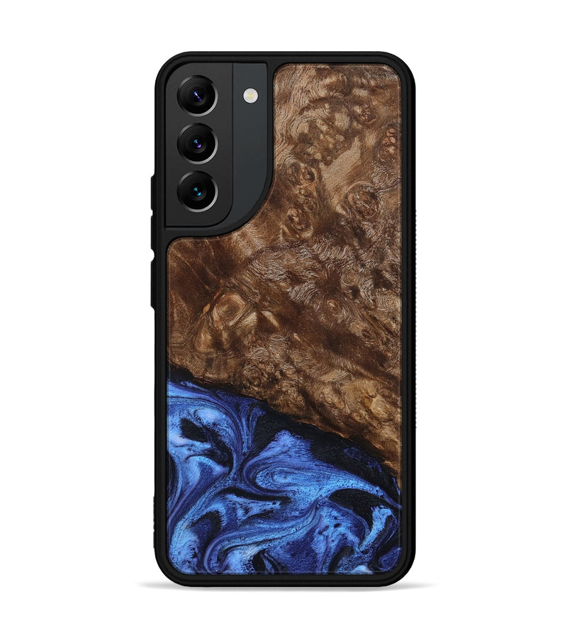 Galaxy S22 Plus Wood Phone Case - Shani (Blue, 795388)