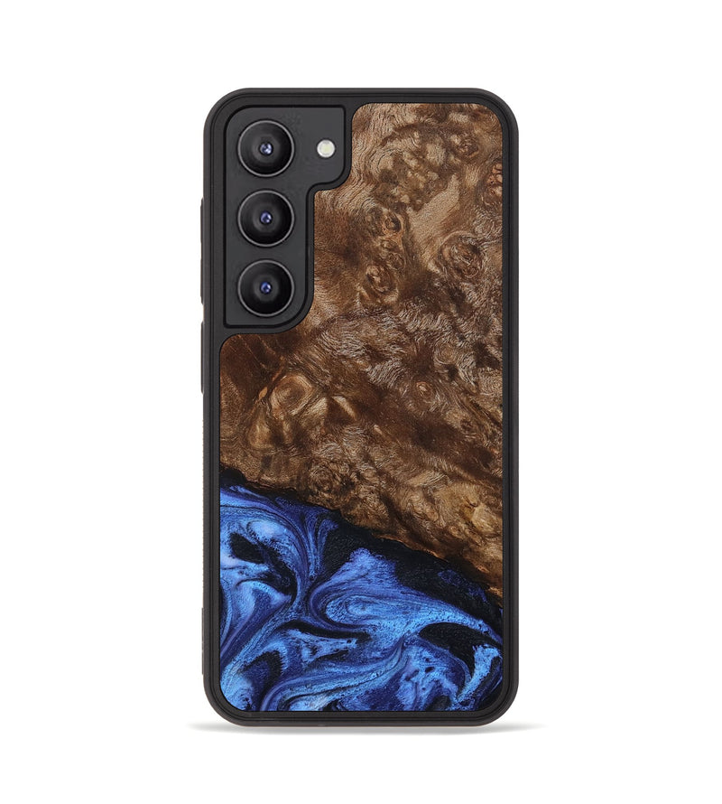 Galaxy S23 Wood Phone Case - Shani (Blue, 795388)