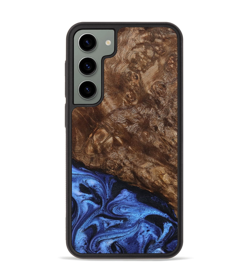 Galaxy S23 Plus Wood Phone Case - Shani (Blue, 795388)