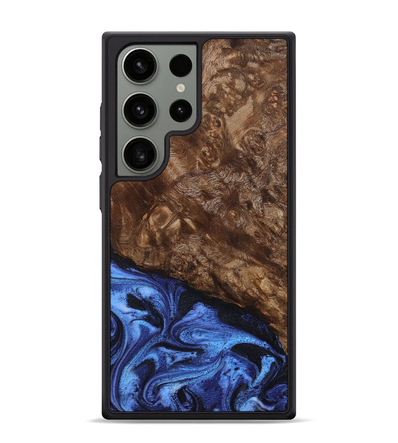 Galaxy S24 Ultra Wood Phone Case - Shani (Blue, 795388)