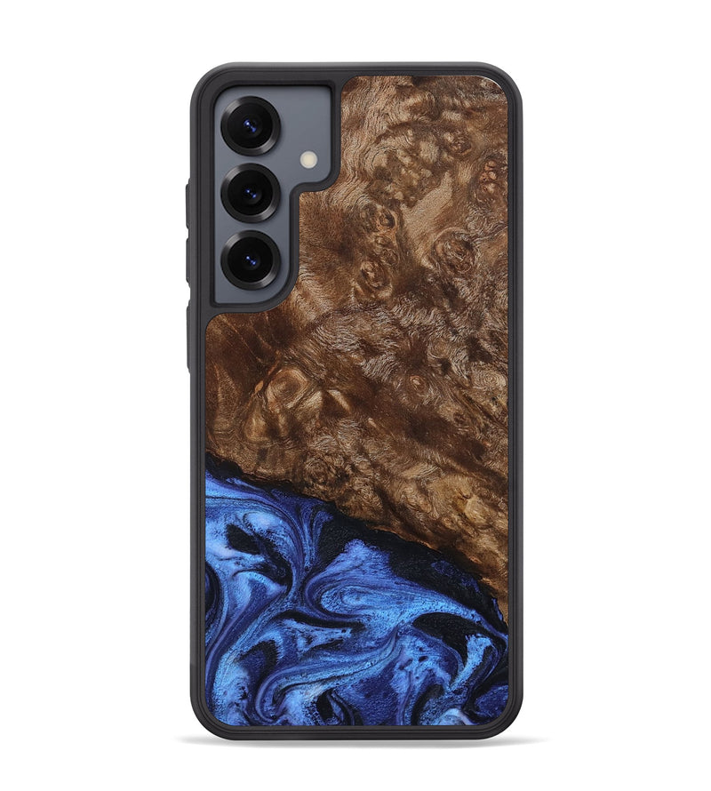 Galaxy S25 Plus Wood Phone Case - Shani (Blue, 795388)