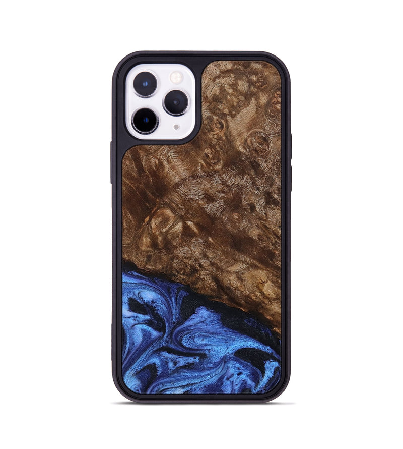 iPhone 11 Pro Wood Phone Case - Shani (Blue, 795388)