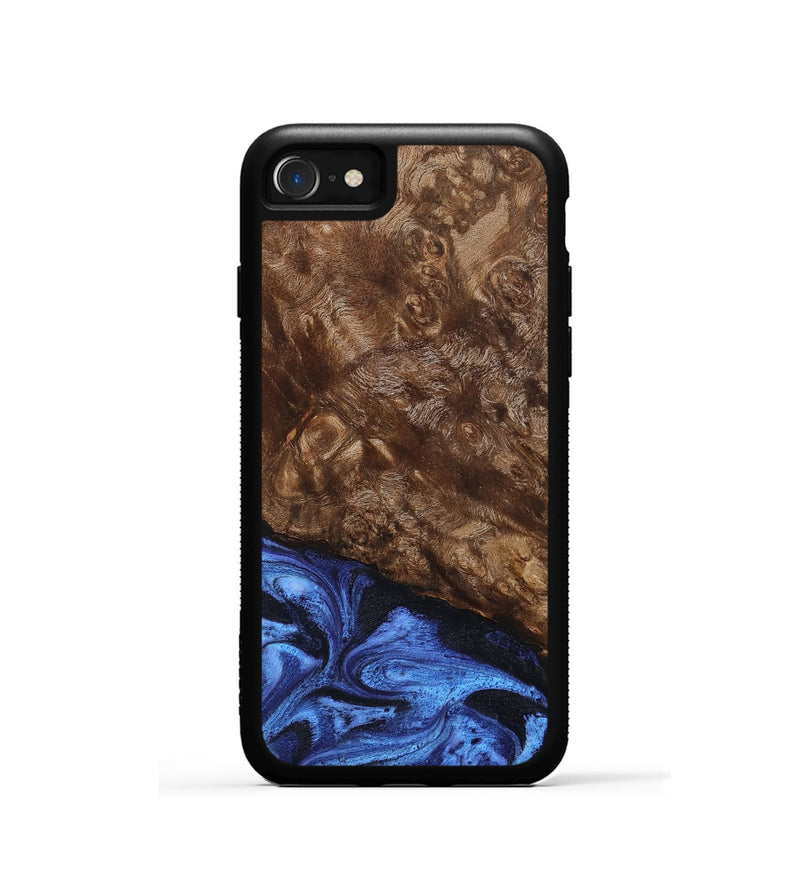 iPhone SE Wood Phone Case - Shani (Blue, 795388)