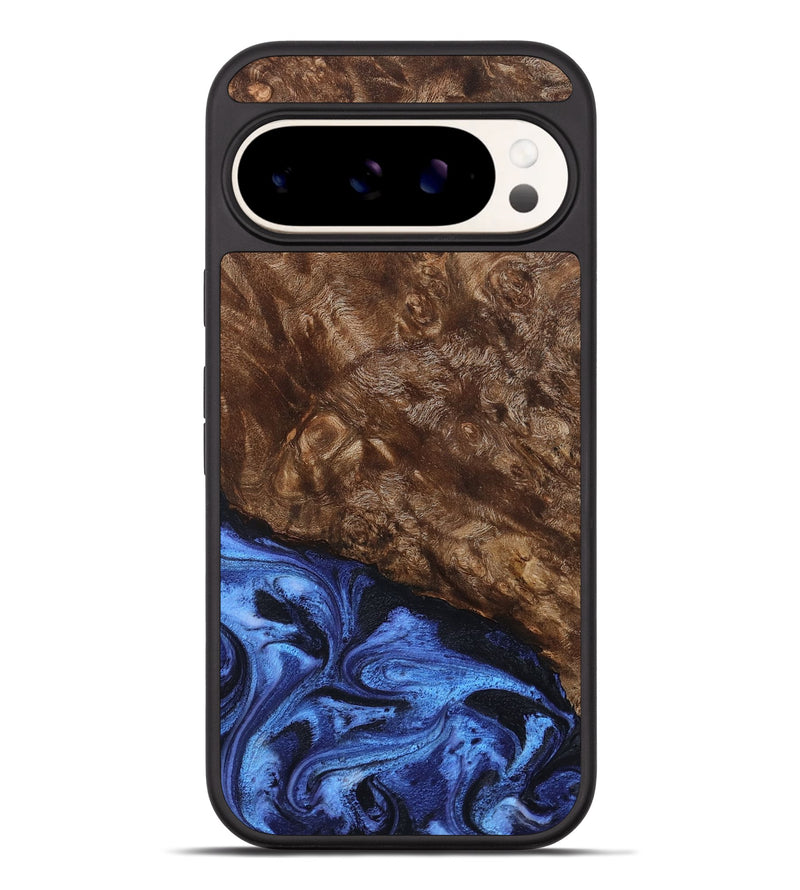 Pixel 9 Pro XL Wood Phone Case - Shani (Blue, 795388)