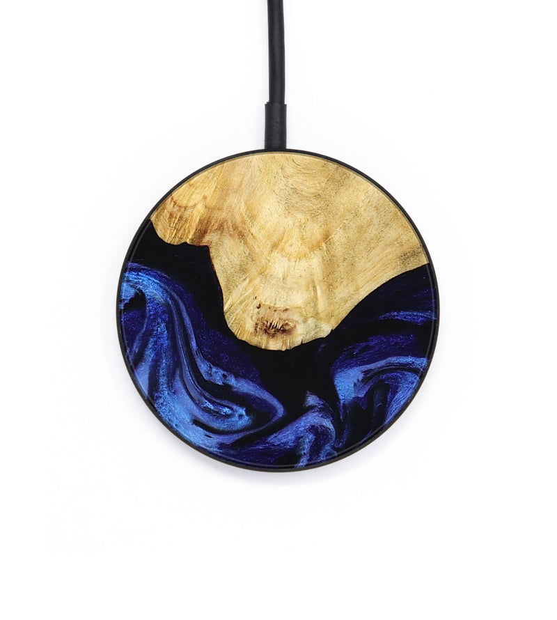 Circle Wood Wireless Charger - Sevyn (Blue, 795391)