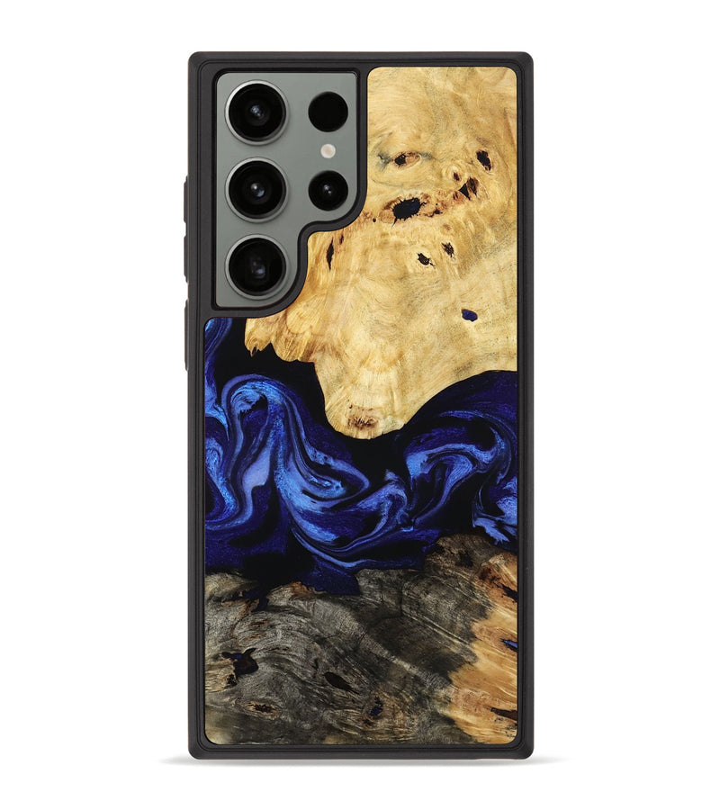 Galaxy S23 Ultra Wood Phone Case - Sevyn (Blue, 795391)