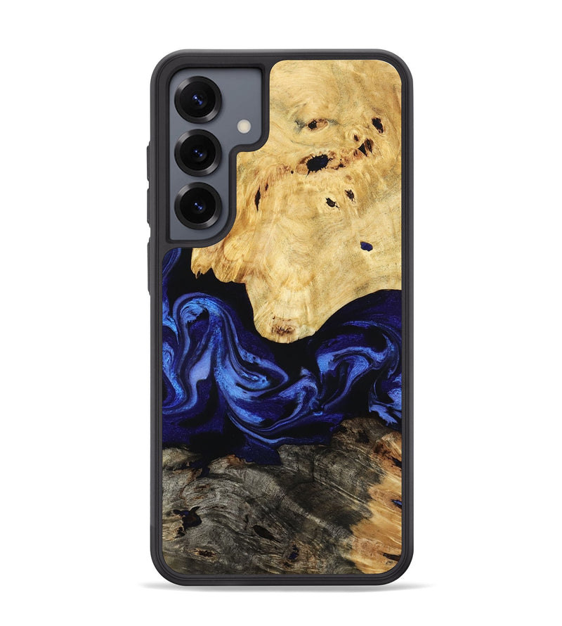 Galaxy S25 Plus Wood Phone Case - Sevyn (Blue, 795391)