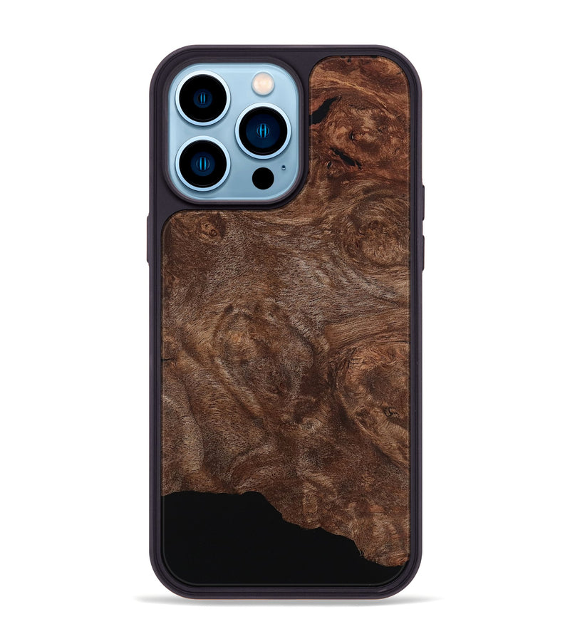 iPhone 14 Pro Max Wood Phone Case - Willard (Wood Burl, 795405)