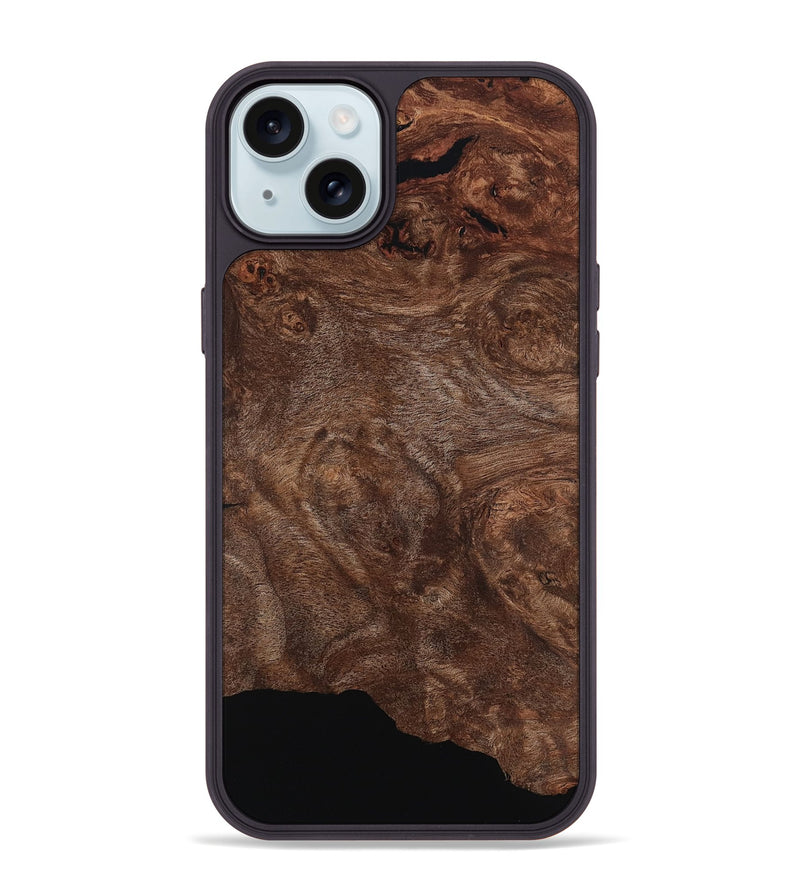 iPhone 15 Plus Wood Phone Case - Willard (Wood Burl, 795405)
