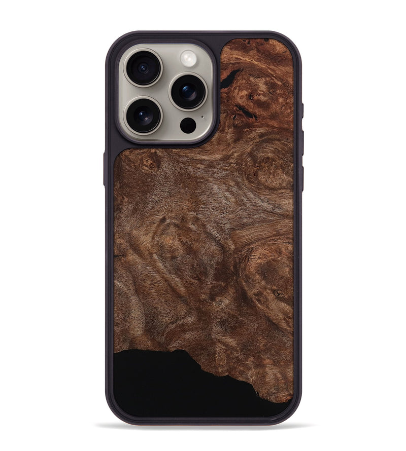 iPhone 15 Pro Max Wood Phone Case - Willard (Wood Burl, 795405)