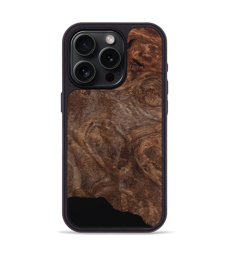 iPhone 15 Pro Wood Phone Case - Willard (Wood Burl, 795405)