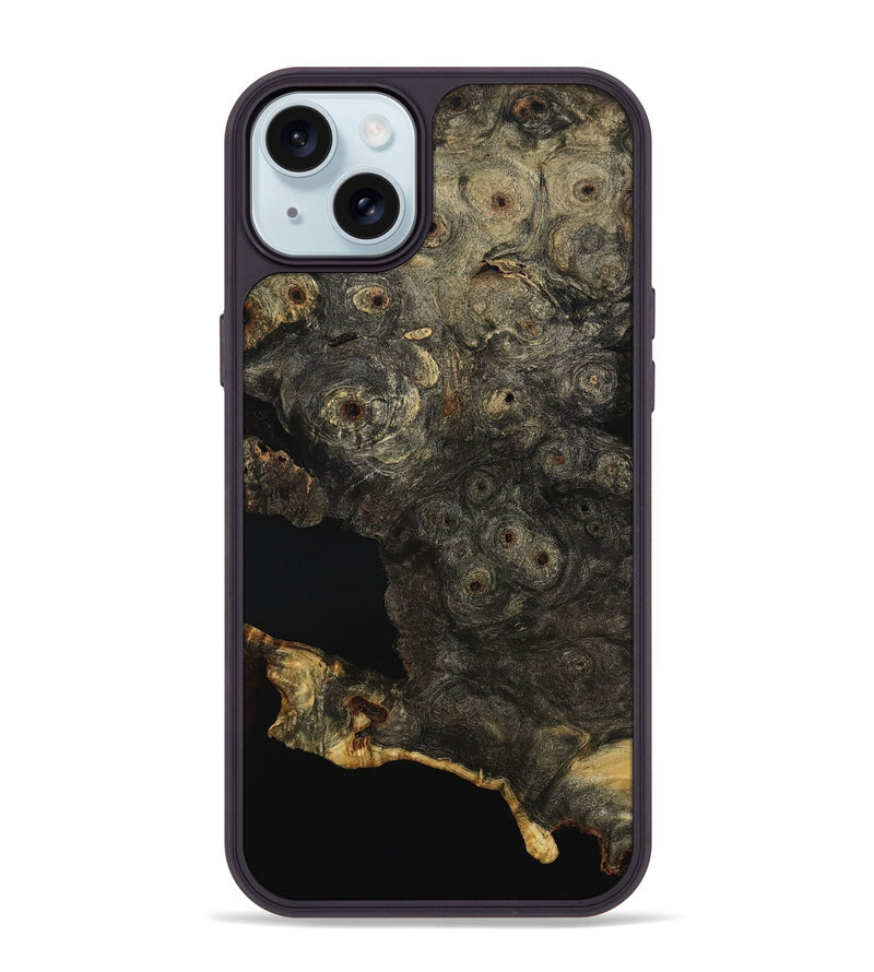 iPhone 15 Plus Wood Phone Case - Roxie (Wood Burl, 795406)