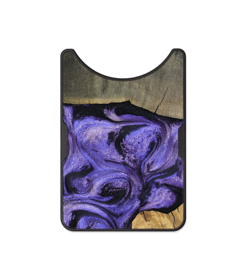 Alloy Wood Wallet - Cloyd (Purple, 795416)