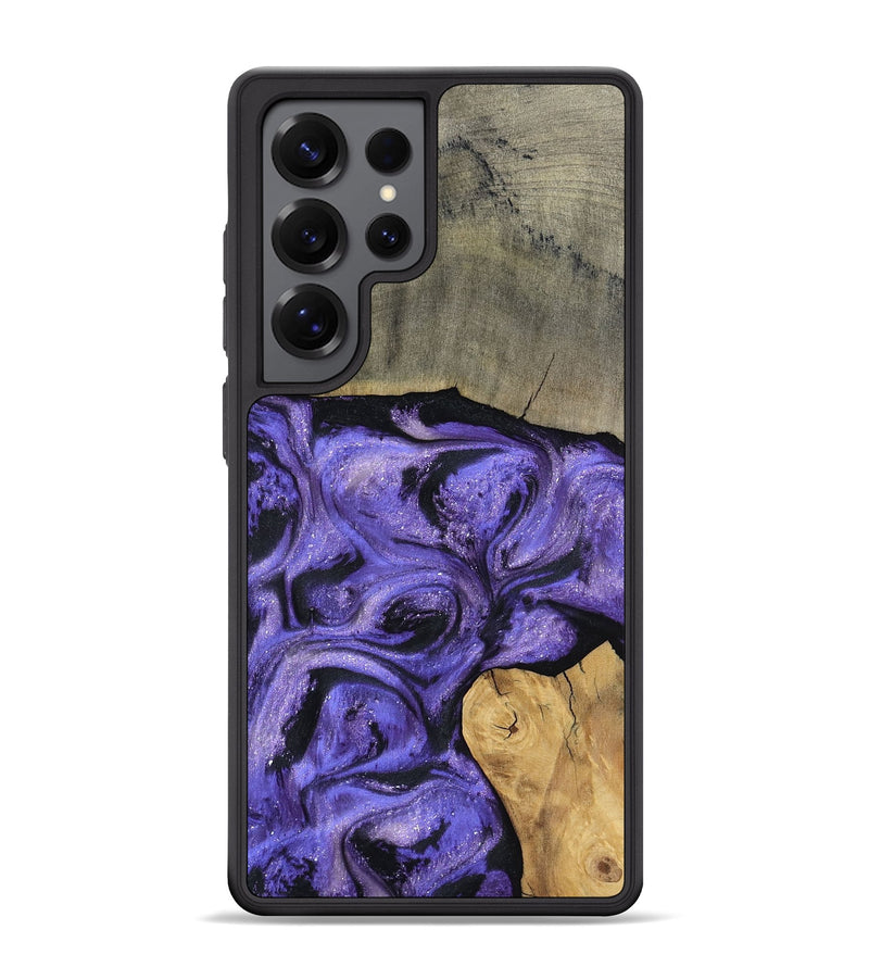 Galaxy S25 Ultra Wood Phone Case - Cloyd (Purple, 795416)
