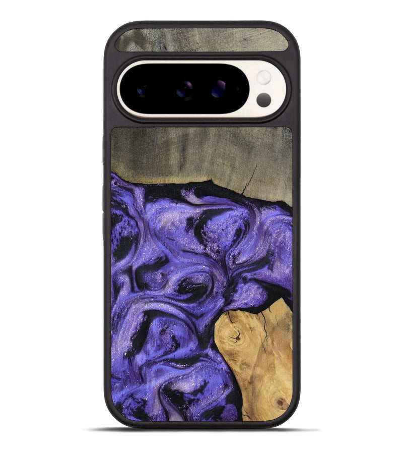 Pixel 9 Pro XL Wood Phone Case - Cloyd (Purple, 795416)