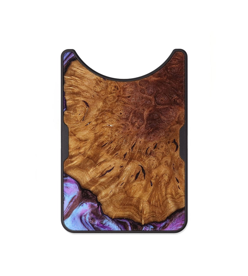 Alloy Wood Wallet - Veda (Purple, 795420)