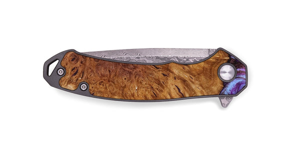 EDC Wood Pocket Knife - Veda (Purple, 795420)