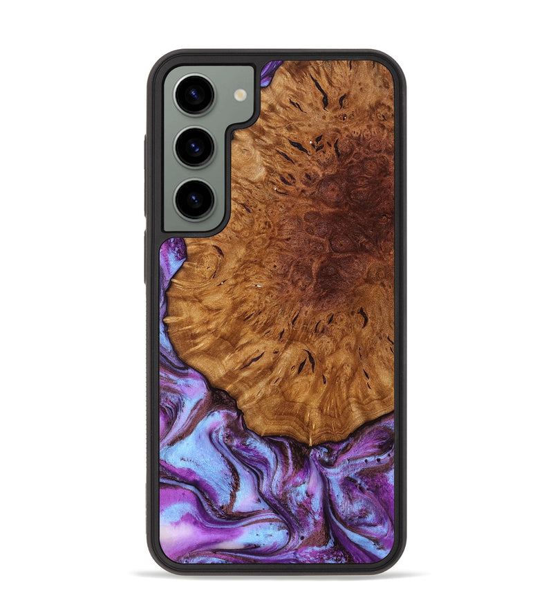 Galaxy S23 Plus Wood Phone Case - Veda (Purple, 795420)