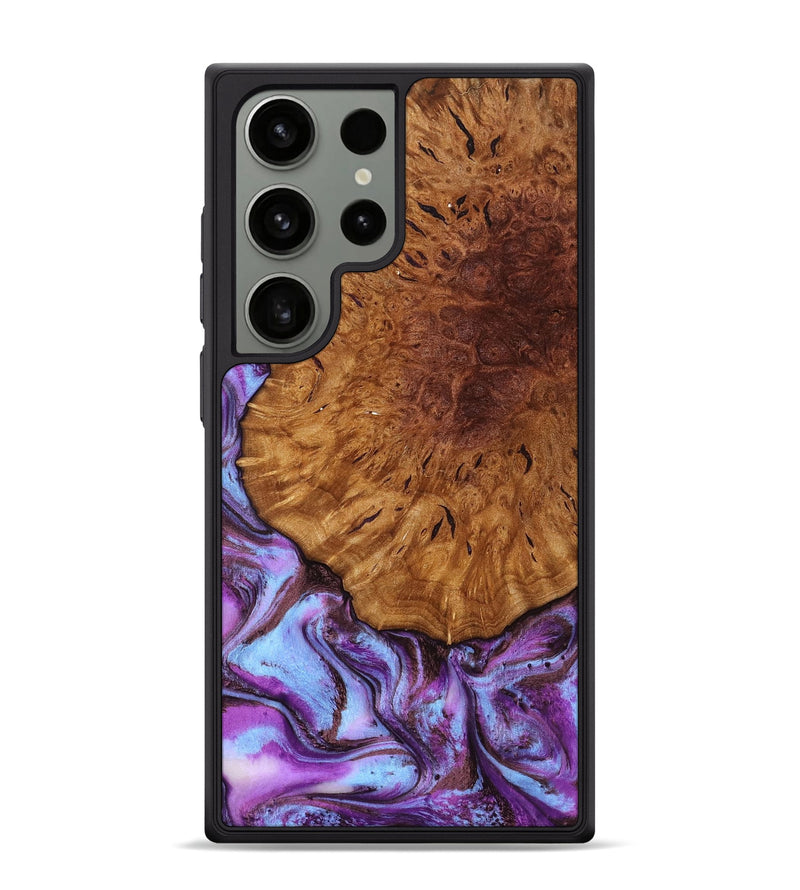 Galaxy S24 Ultra Wood Phone Case - Veda (Purple, 795420)