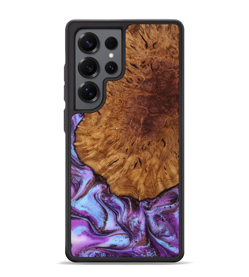Galaxy S25 Ultra Wood Phone Case - Veda (Purple, 795420)