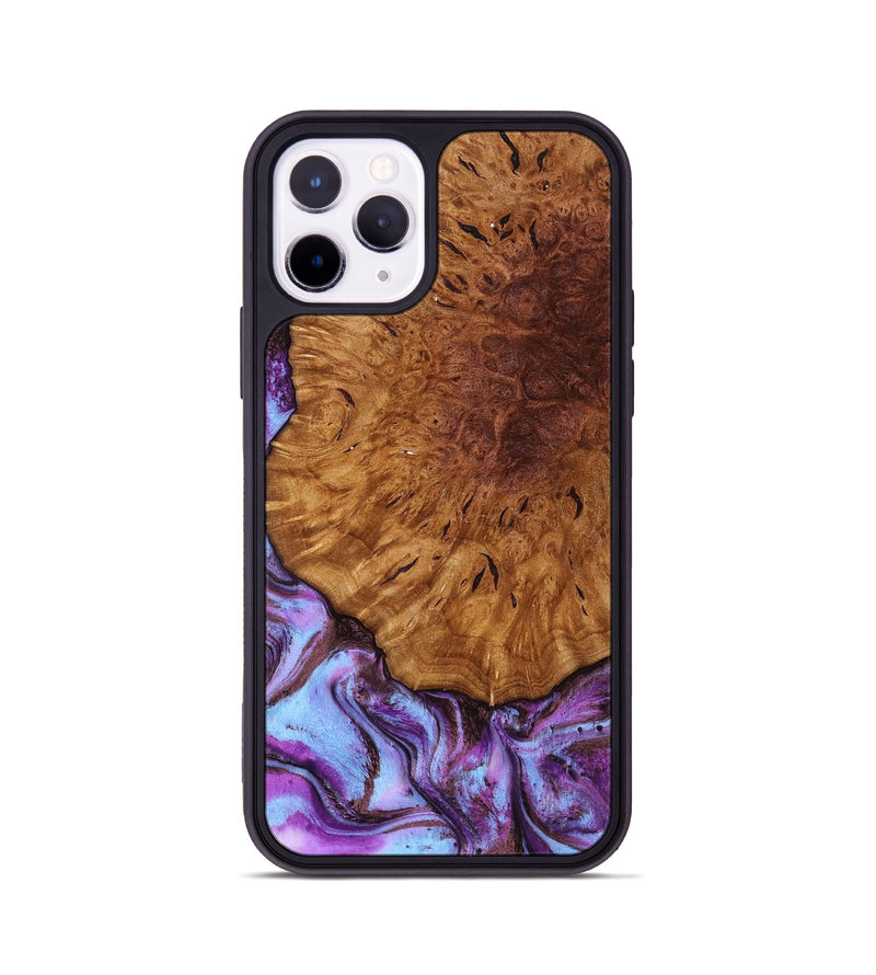 iPhone 11 Pro Wood Phone Case - Veda (Purple, 795420)