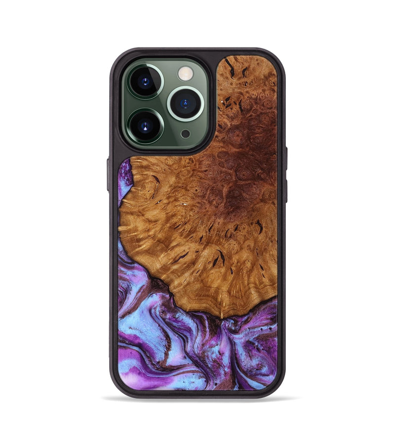 iPhone 13 Pro Wood Phone Case - Veda (Purple, 795420)